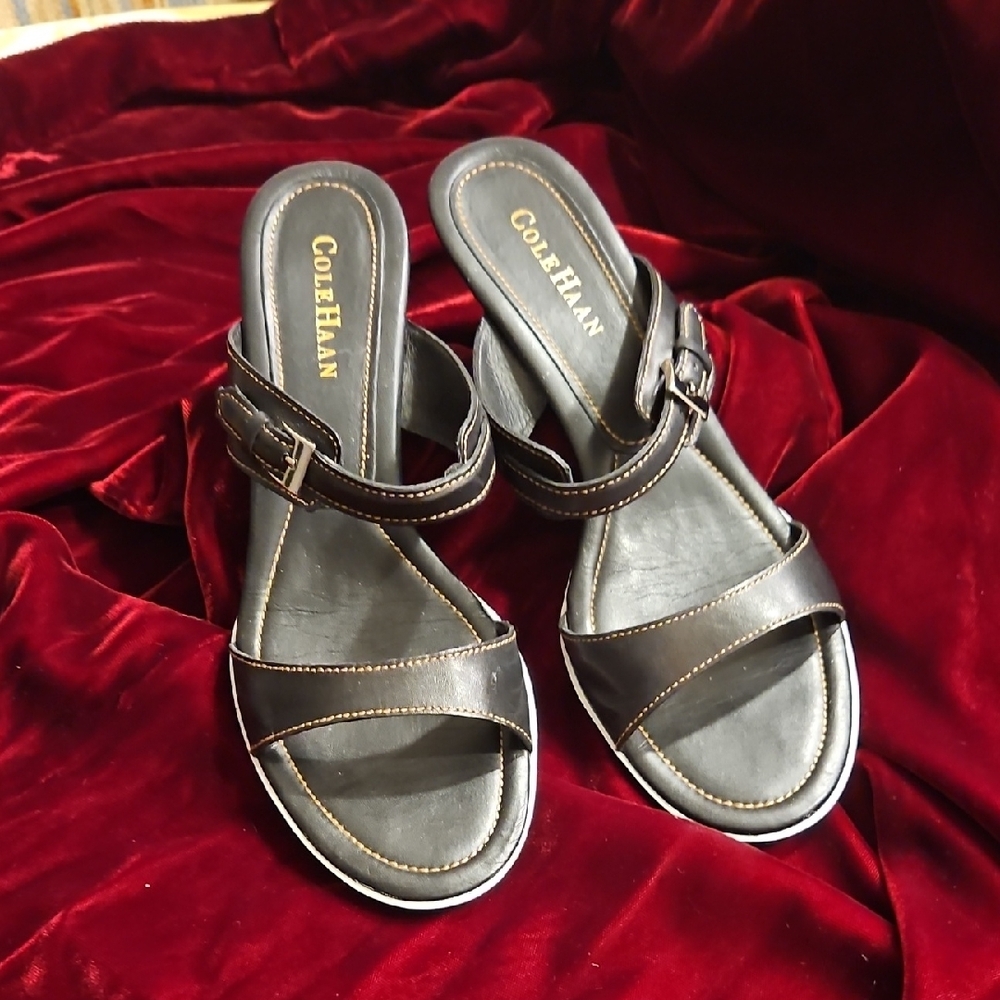 Cole Haan Women's Black Dress Sandals